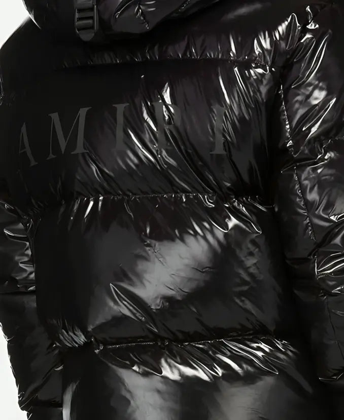 Amiri Shiny Hooded Puffer Jacket Super Star Jacket