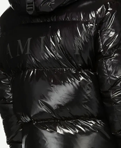 Amiri Shiny Hooded Puffer Jacket Super Star Jacket