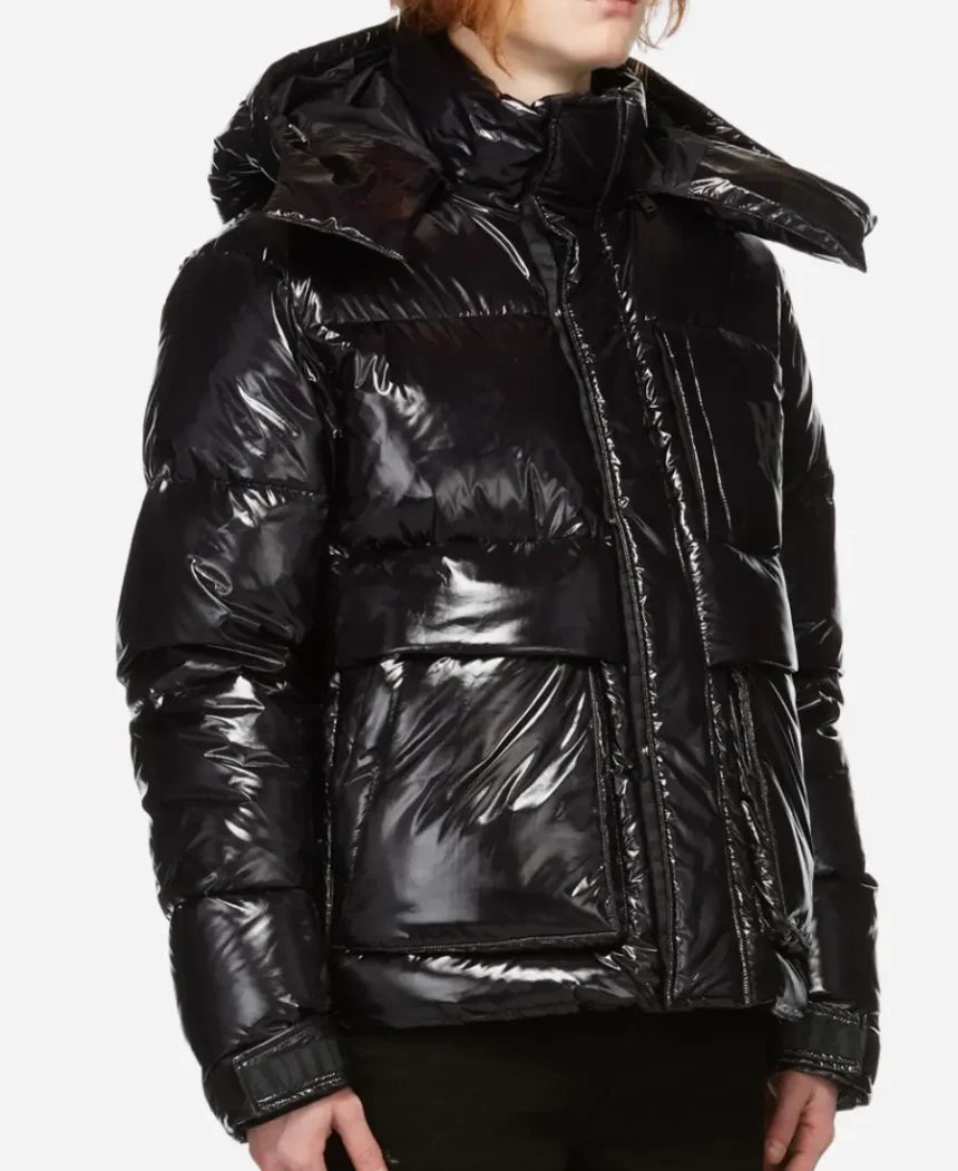 Amiri Shiny Hooded Puffer Jacket Super Star Jacket
