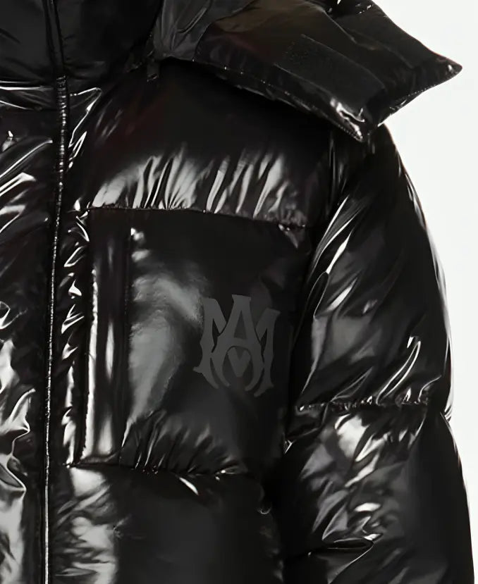 Amiri Shiny Hooded Puffer Jacket Super Star Jacket
