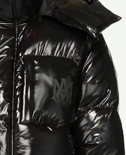 Amiri Shiny Hooded Puffer Jacket Super Star Jacket