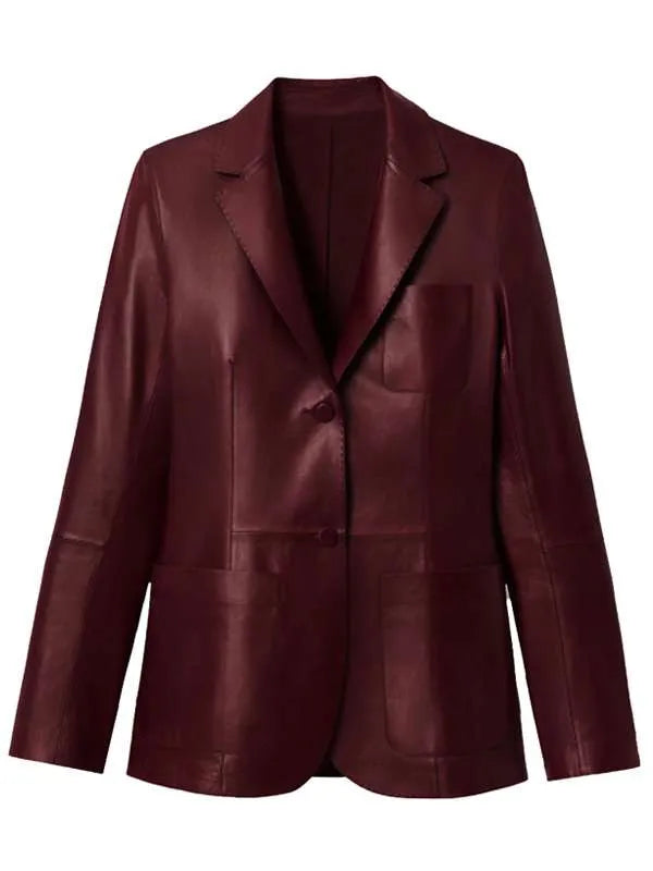 Ana Navarro The View 2025 Leather Blazer Superstar Jacket