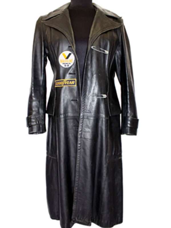 Angelina Jolie Gone in 60 Seconds Black Leather Coat Superstar Jacket