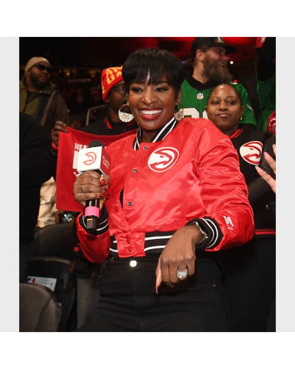 Shamea Morton Atlanta Hawks Varsity Jacket Super Star Jacket
