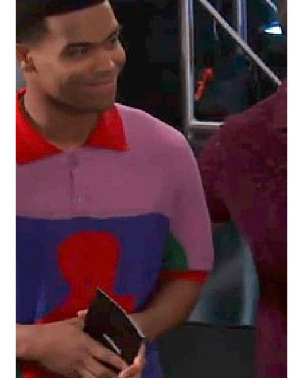 Beyond the Gates Jaden Lucas Miller Colorblock Polo Shirt