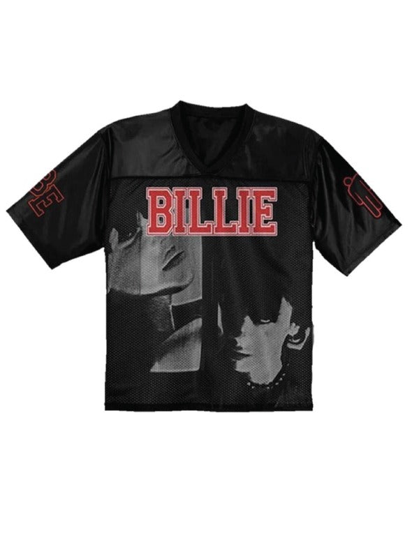 Billie Eilish BE Photo Jersey Super Star Jacket