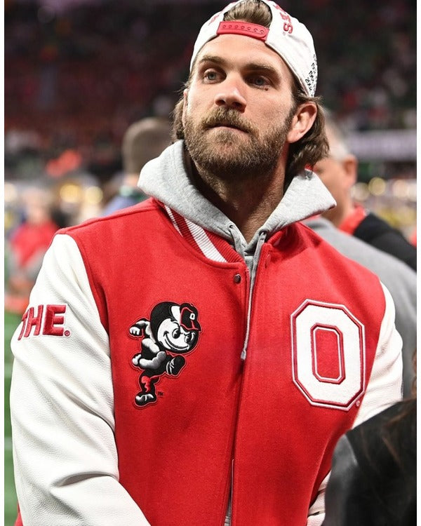 Bryce Harper Ohio State University Jacket Super Star Jacket