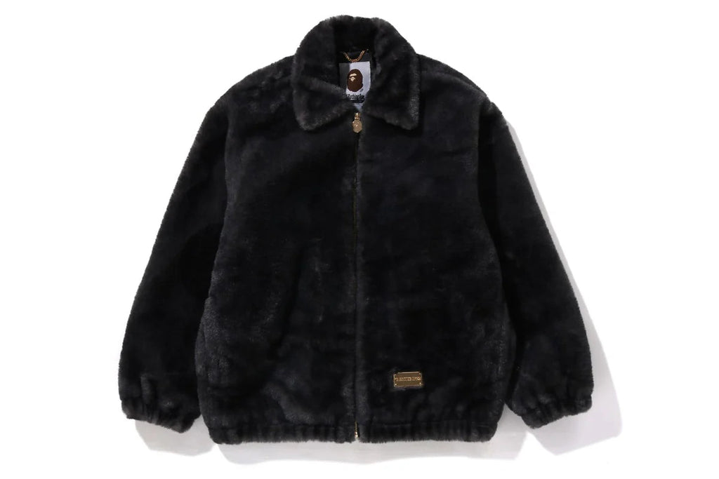 CAMO FLUFFY JACKET Super Star Jacket