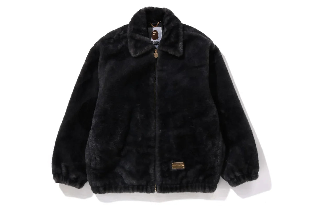 CAMO FLUFFY JACKET Super Star Jacket