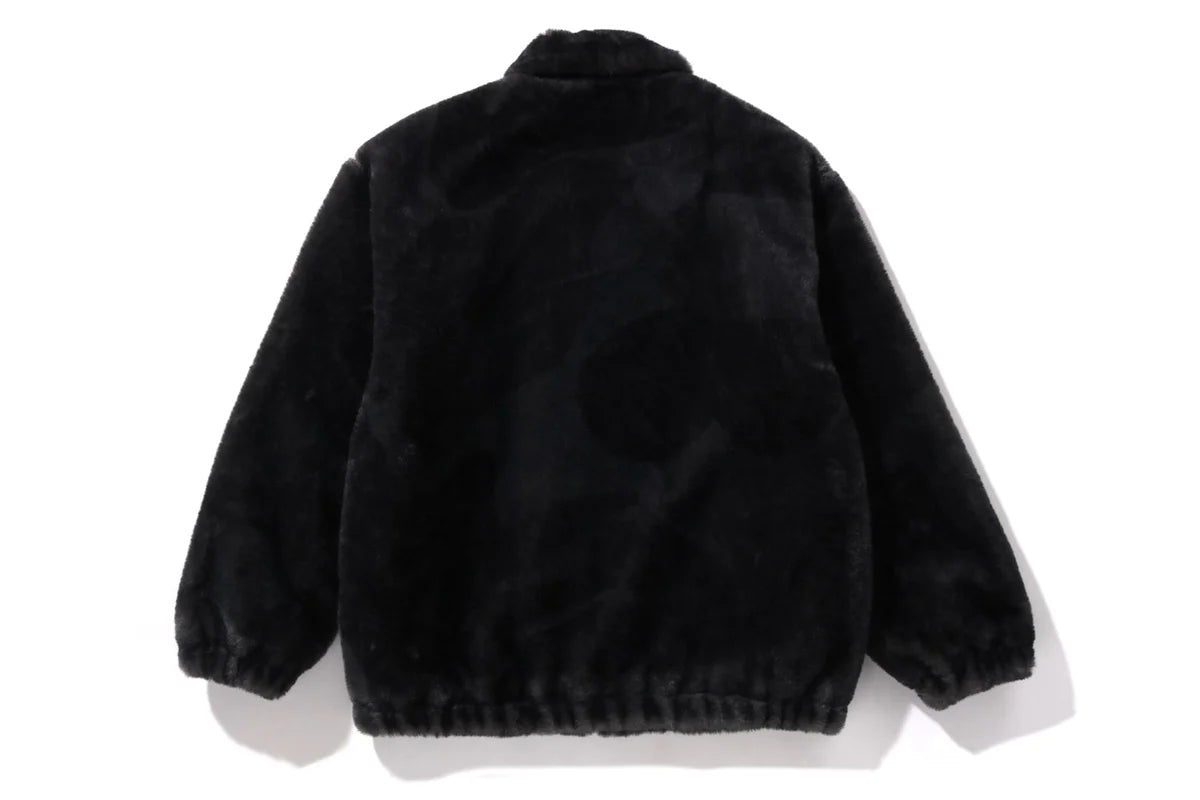 CAMO FLUFFY JACKET Super Star Jacket