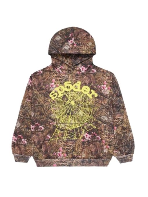 Camo Sp5der Hoodie Super Star Jacket