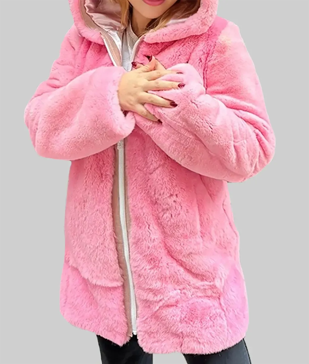 Cam’ron Pink Fur Jacket Super Star Jacket
