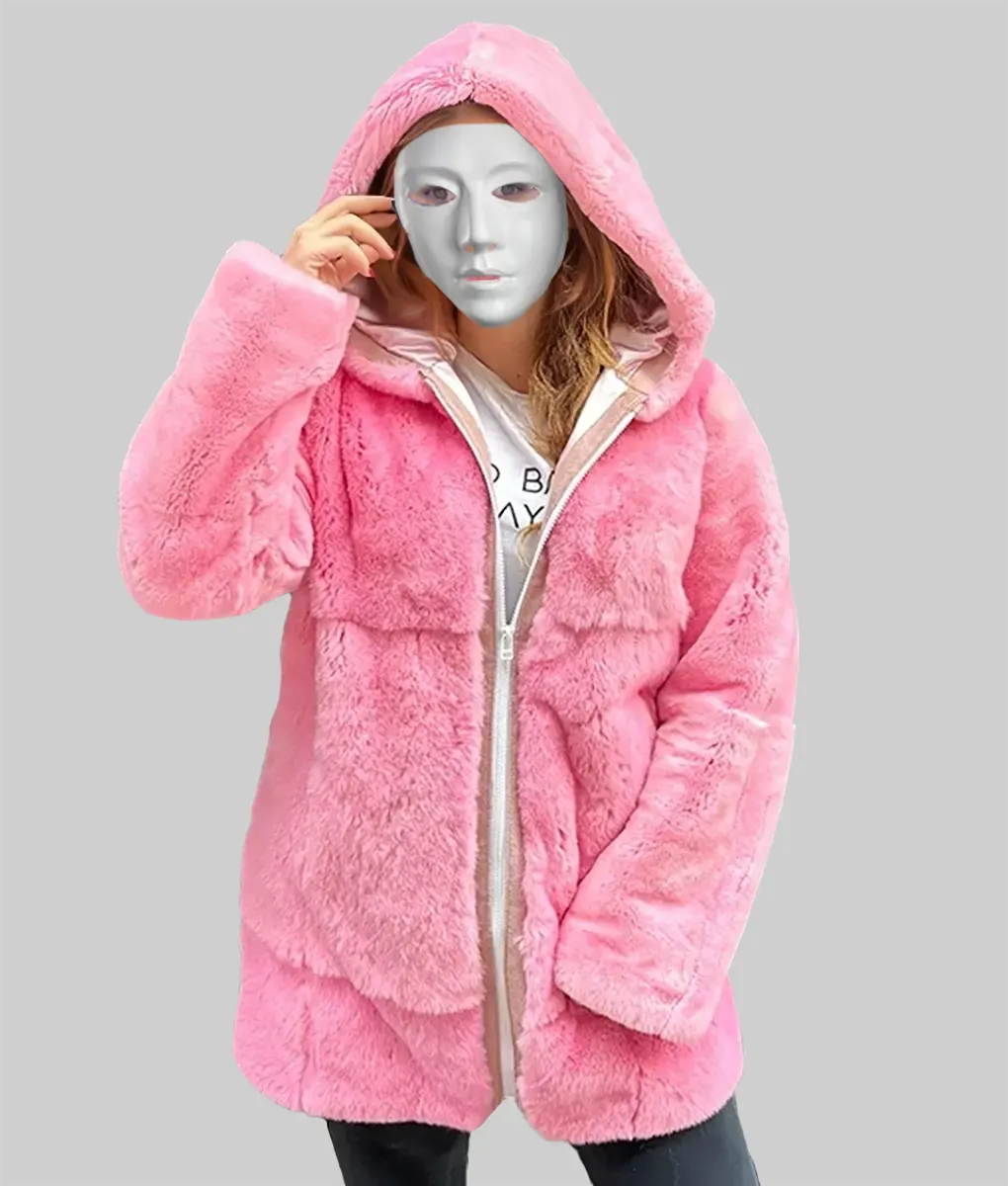 Cam’ron Pink Fur Jacket Super Star Jacket