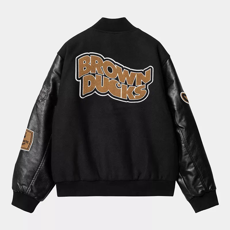 Carhartt Brown Ducks Bomber Jacket Super Star Jacket