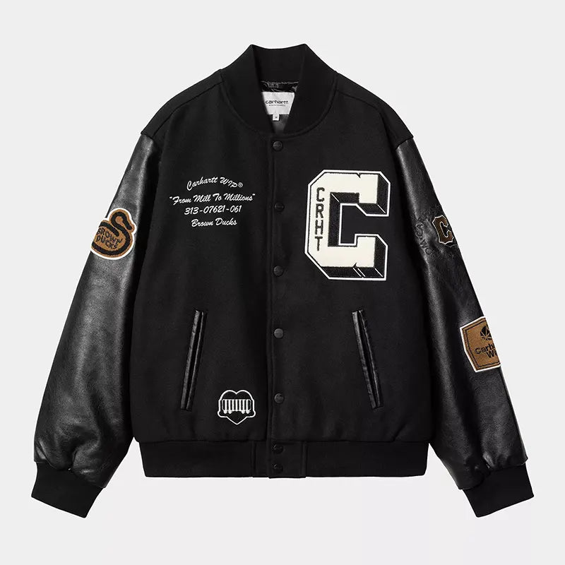 Carhartt Brown Ducks Bomber Jacket Super Star Jacket
