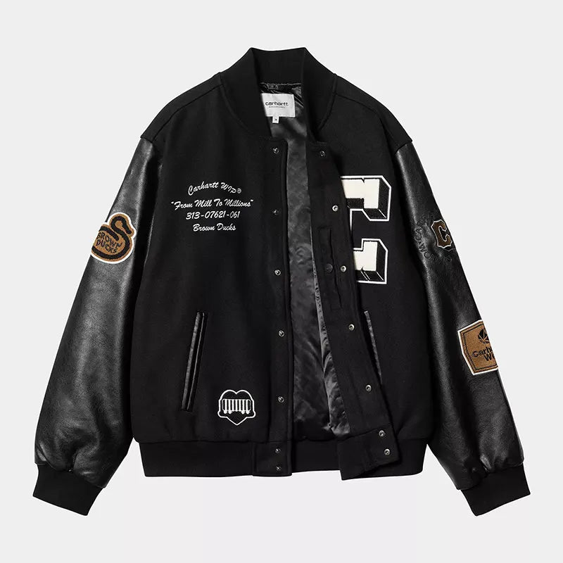 Carhartt Brown Ducks Bomber Jacket Super Star Jacket