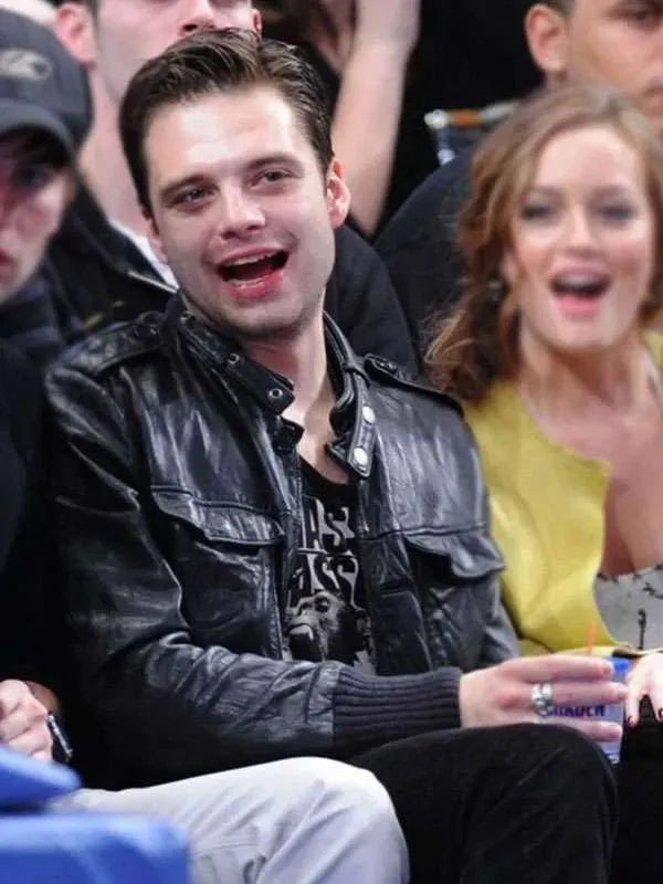 Carter Baizen Gossip Girl Black Leather Jacket Superstar Jacket