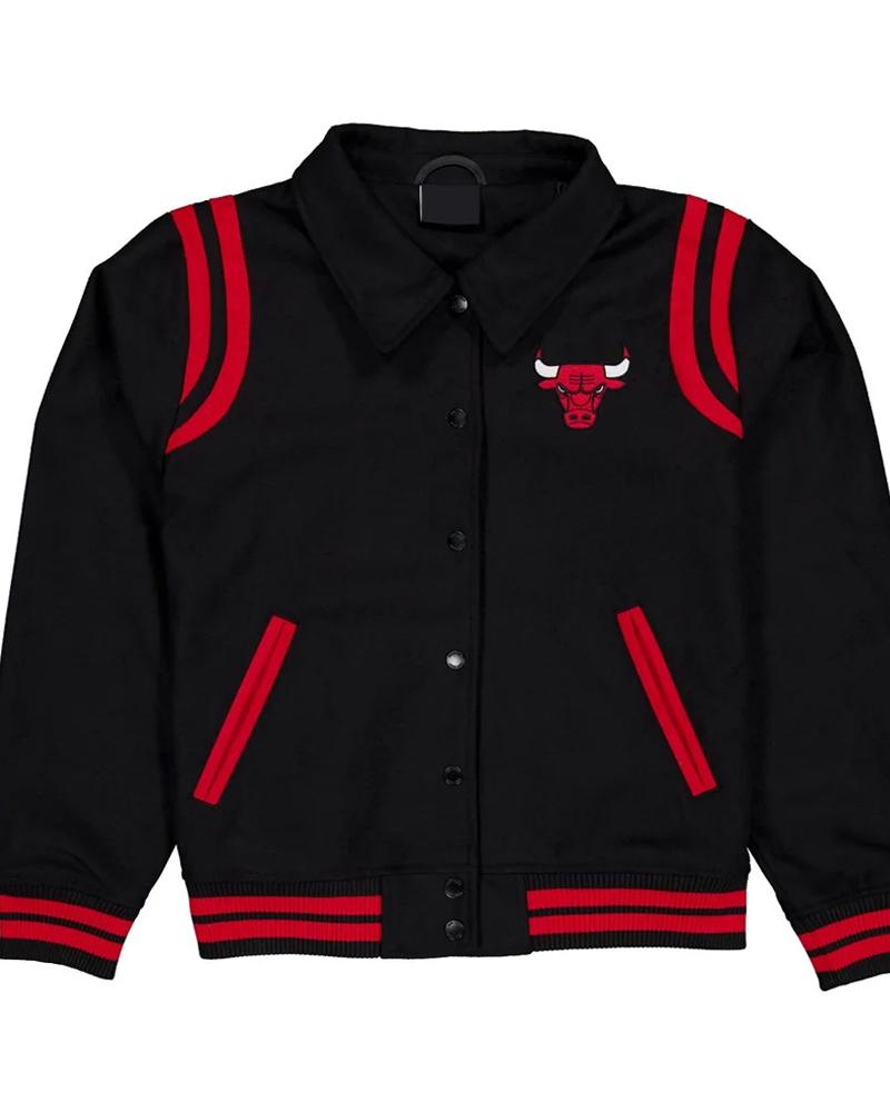 Chicago Bulls Sport Night Teddy Varsity Jacket Super Star Jacket