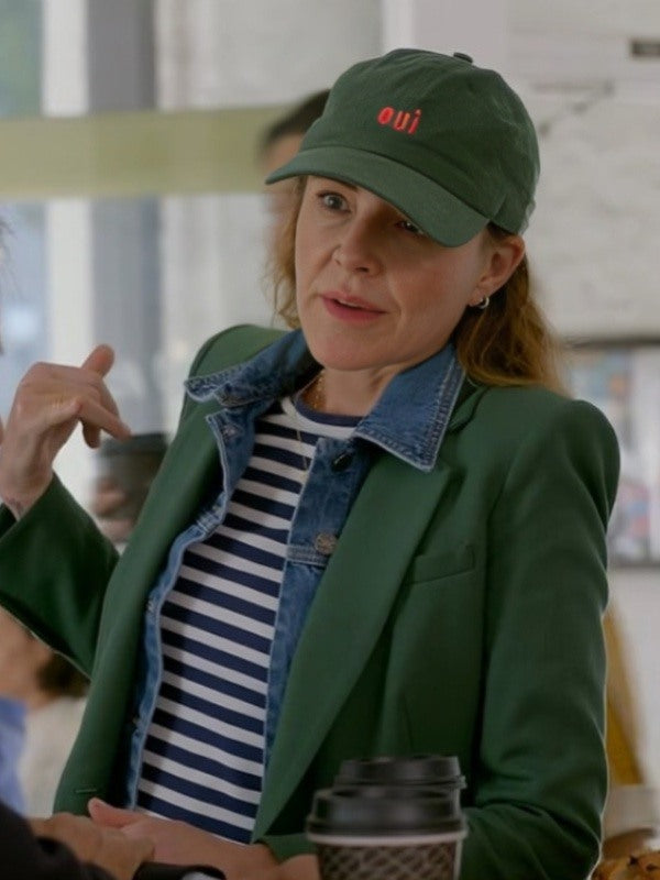 Shrinking S02 Christa Miller Green Blazer Super Star Jacket