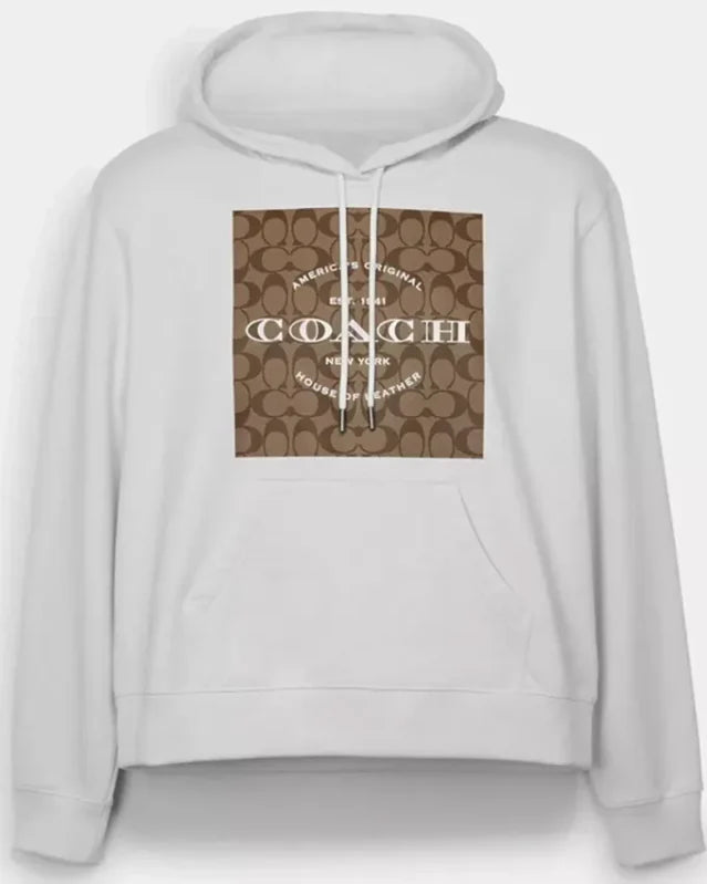 Coach Signature Pullover Hoodie Super Star Jacket