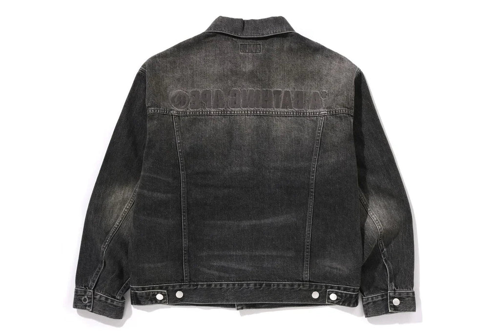 DISTRESSED 13OZ DENIM TRUCKER JACKET Super Star Jacket