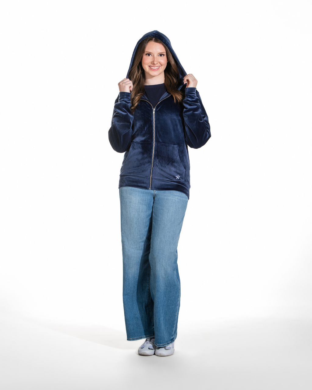 Dallas Cowboys Cheerleader Navy Blue Hoodie Superstar Jacket