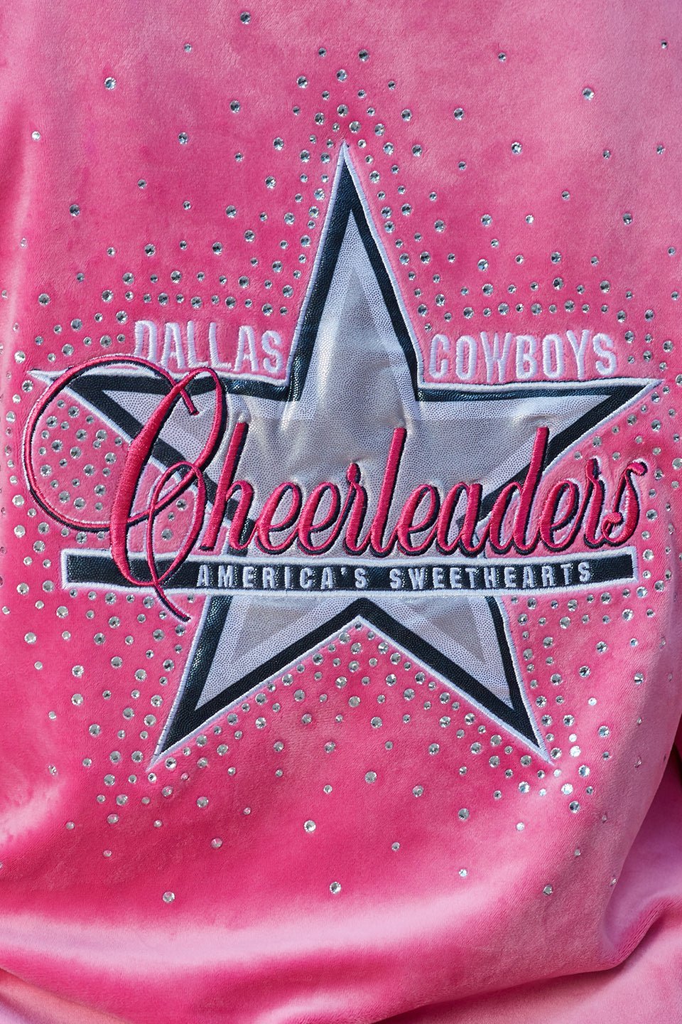 Dallas Cowboys Cheerleader Pink Hoodie Superstar Jacket