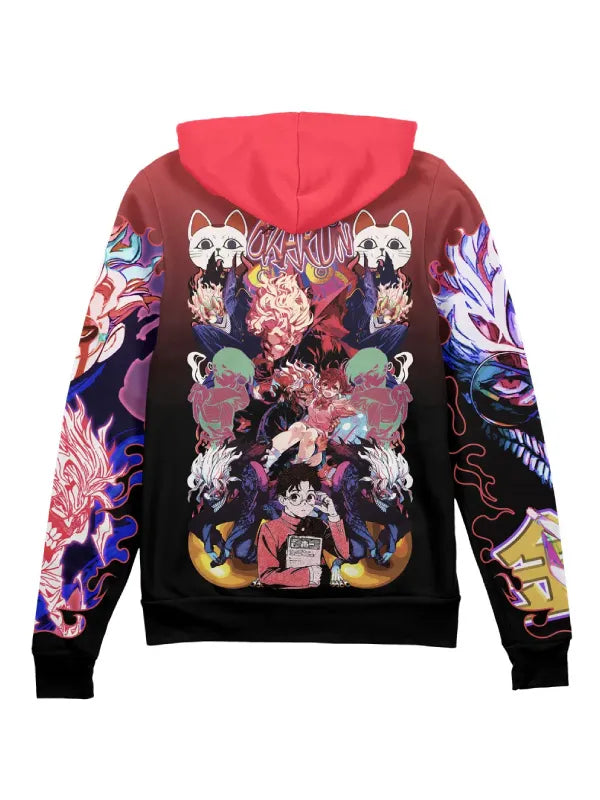 Dandadan Okarun Ken Takakura Hooded Jacket Super Star Jacket
