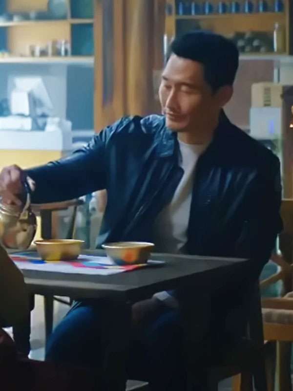 Daniel Dae Kim Butterfly Black Leather Jacket Superstar Jacket