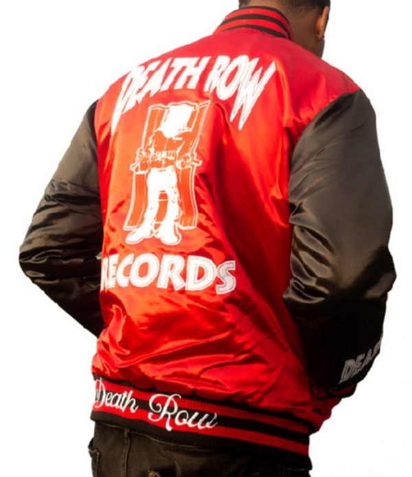 Death Row Records Red Satin Jacket Super Star Jacket
