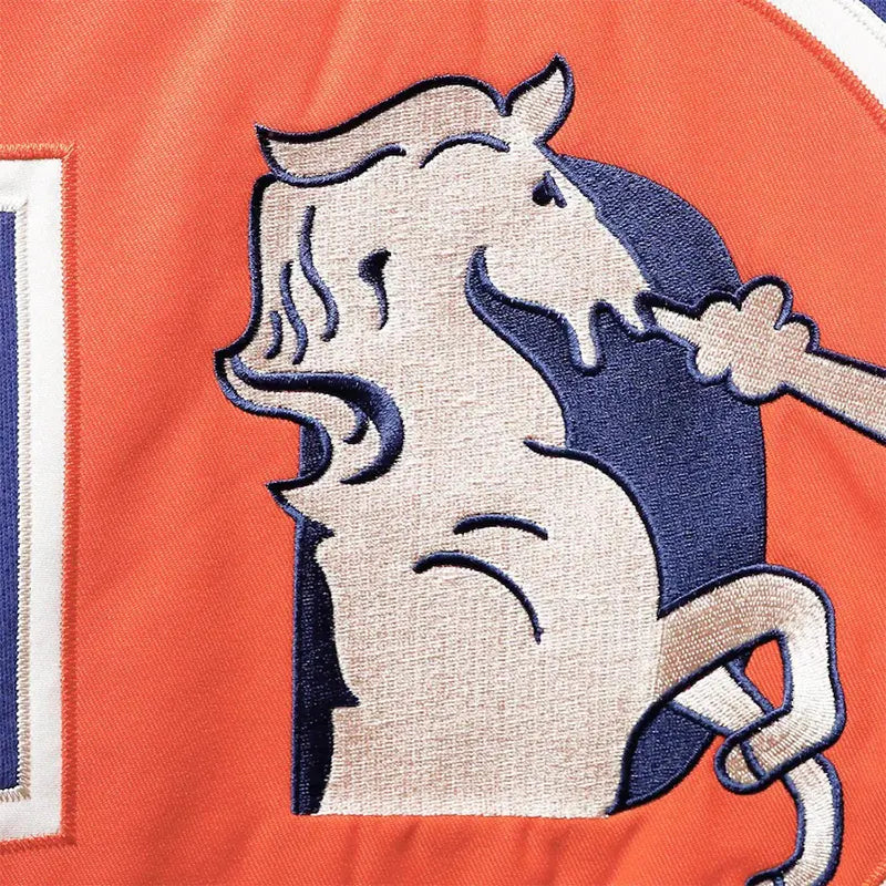 Denver Broncos Throwback Lacer Hoodie Super Star Jacket
