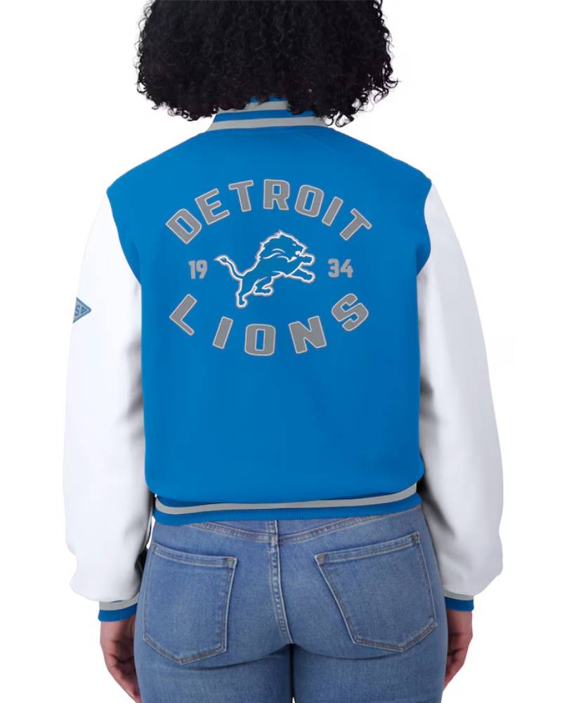 Detroit Lions Women’s Varsity Full-Zip Jacket