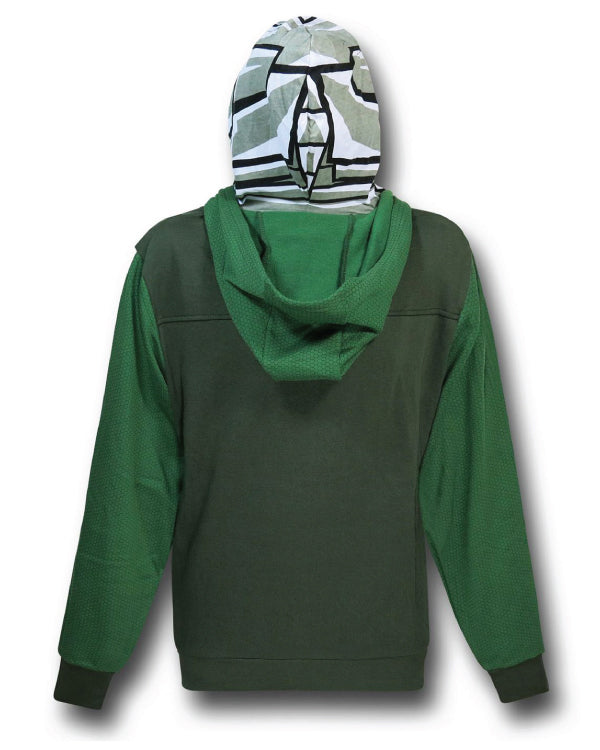 Doctor Doom Masked Costume Hoodie Super Star Jacket