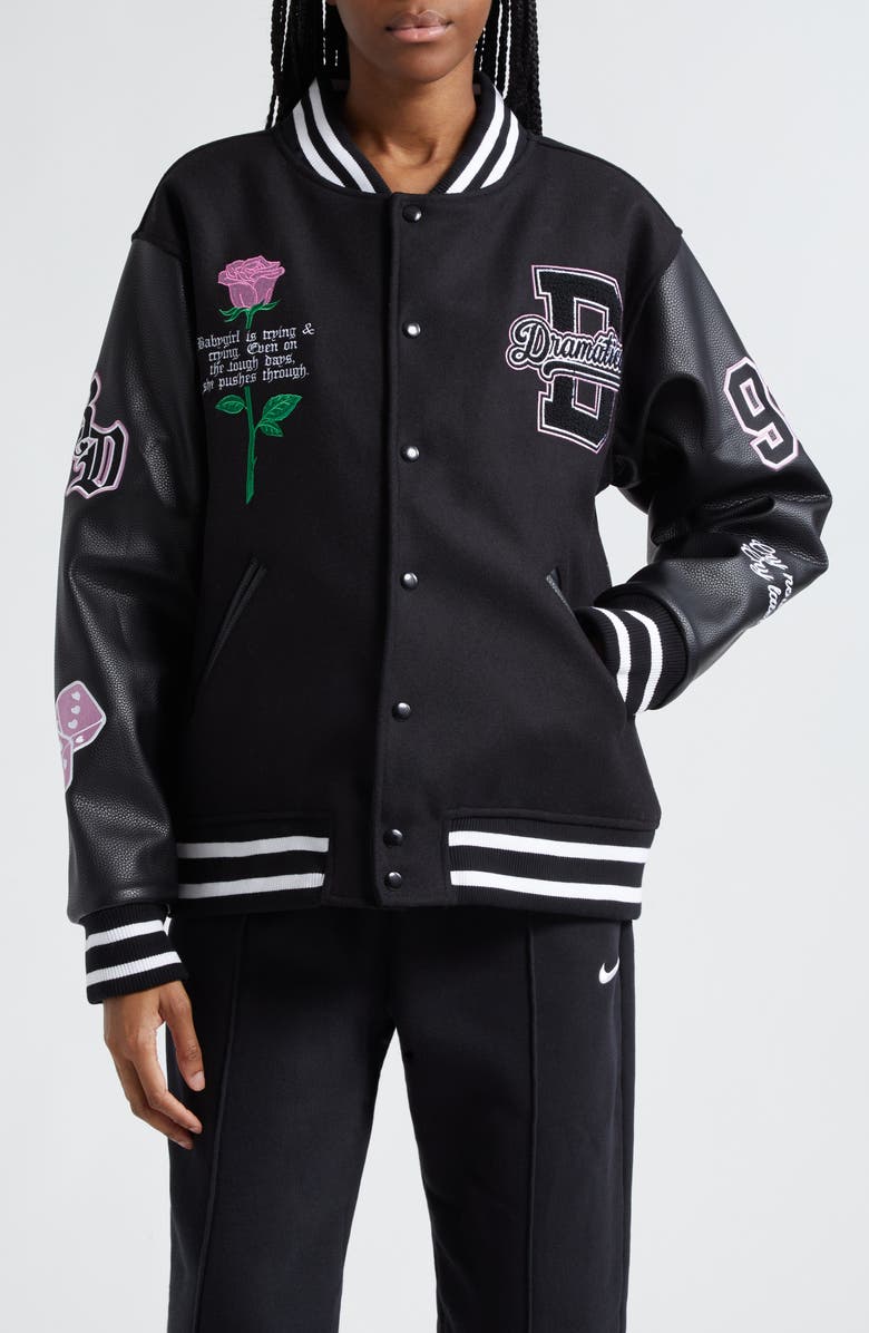 Dramaticas Wool Blend Varsity Jacket Super Star Jacket