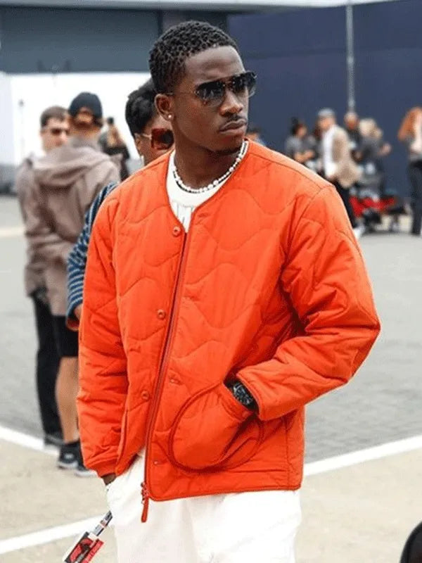 F1 The Movie Damson Idris Orange Jacket Super Star Jacket