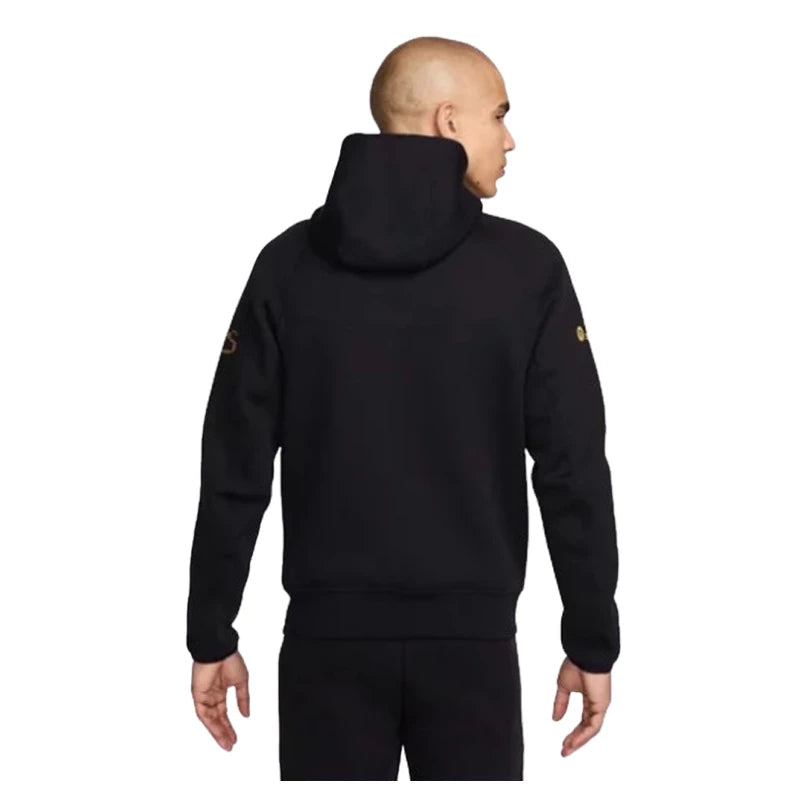 Fc Barcelona Black Training Hoodie Super Star Jacket
