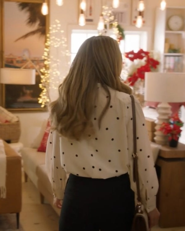 Following Yonder Star Brooke D’Orsay Polka Dots Shirt Super Star Jacket