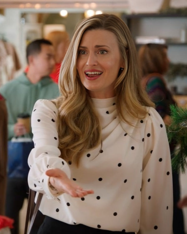 Following Yonder Star Brooke D’Orsay Polka Dots Shirt Super Star Jacket