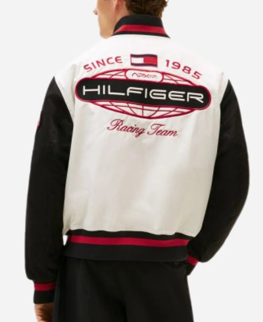 Tommy Hilfiger F1 Movie Racing Varsity Jacket Super Star Jacket