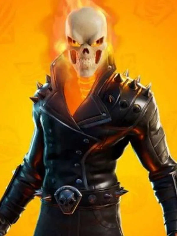 Fortnite Chapter 2 Ghost Rider Cup Leather Jacket Superstar Jacket
