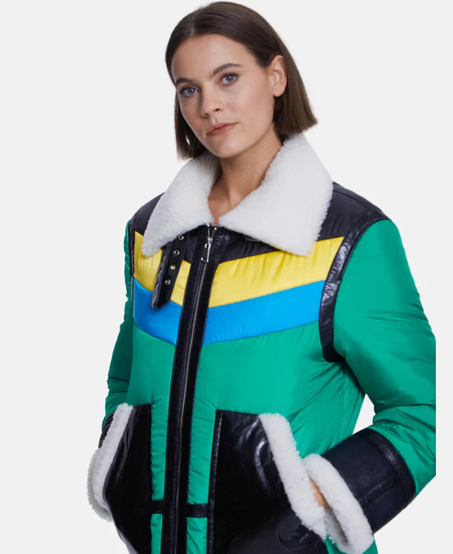 Men’s Aviator Shearling Jacket Super Star Jacket