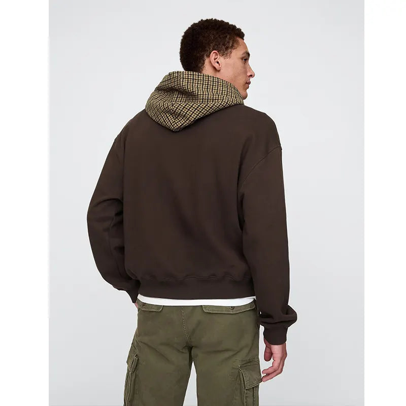 Gap Houndstooth Logo Hoodie Super Star Jacket