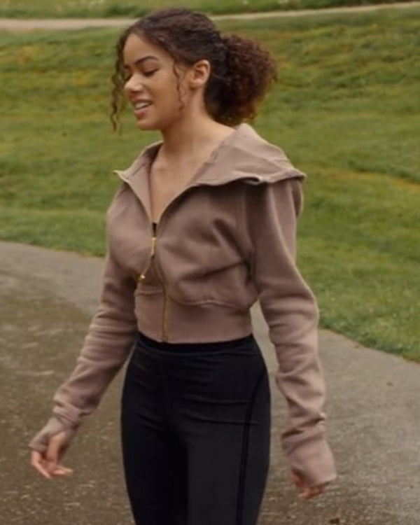 Ginny and Georgia Ginny Miller Brown Hoodie Super Star Jacket