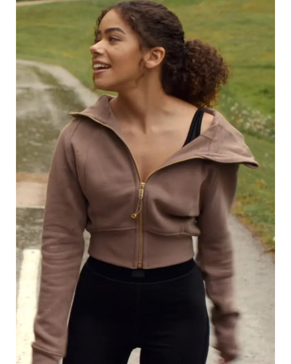 Ginny and Georgia Ginny Miller Brown Hoodie Super Star Jacket
