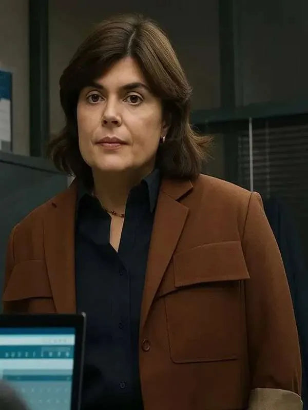 Gwyneth Keyworth Death Valley 2025 Brown Blazer Superstar Jacket