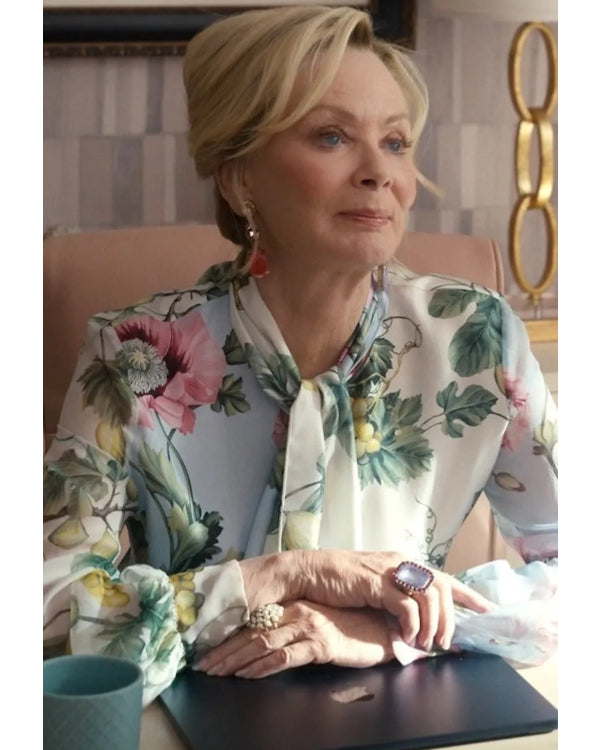 Hacks S04 Jean Smart Floral Shirt Super Star Jacket