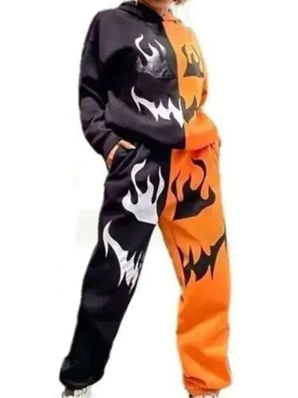 Halloween Pumpkin Tracksuit