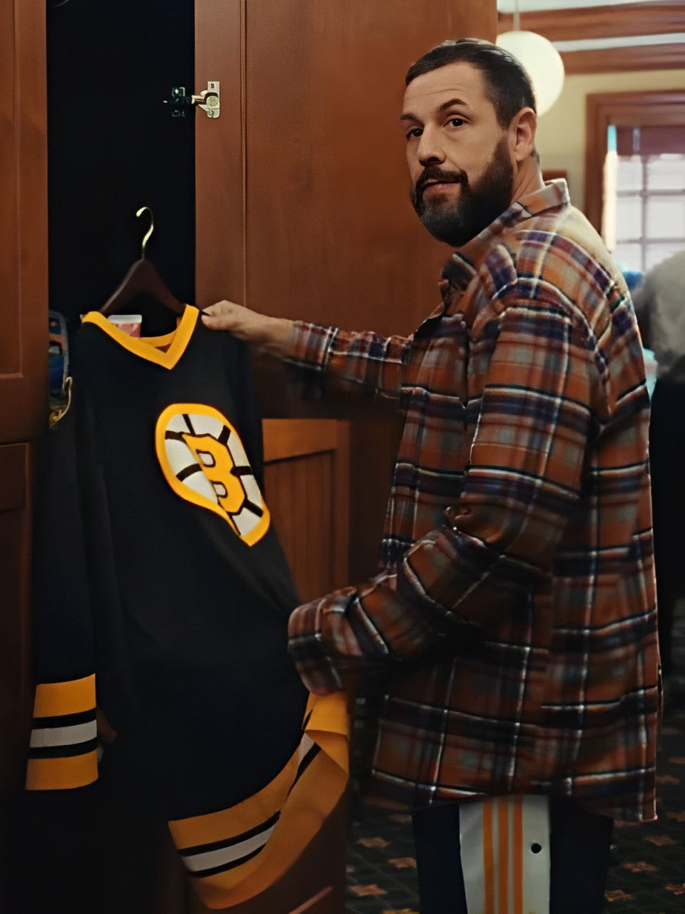 Happy Gilmore 2 Adam Sandler Boston Jersey Superstar Jacket