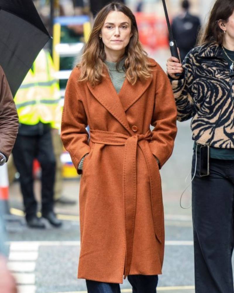 Black Doves Keira Knightley Coat Super Star Jacket