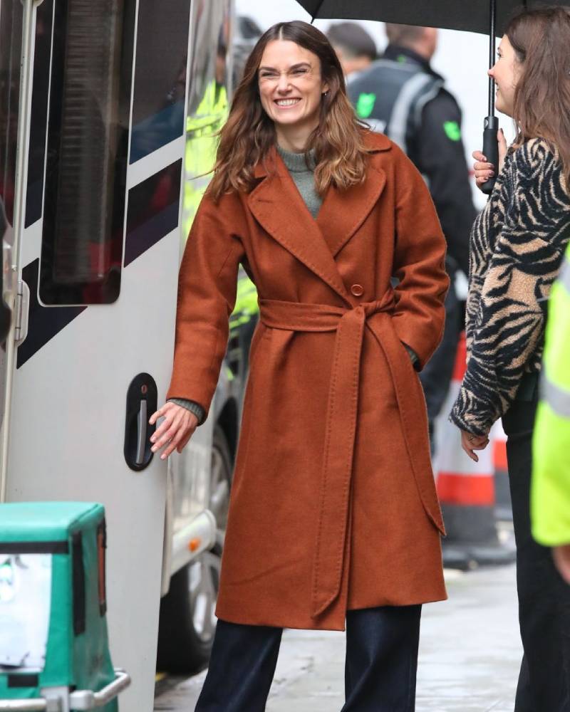 Black Doves Keira Knightley Coat Super Star Jacket